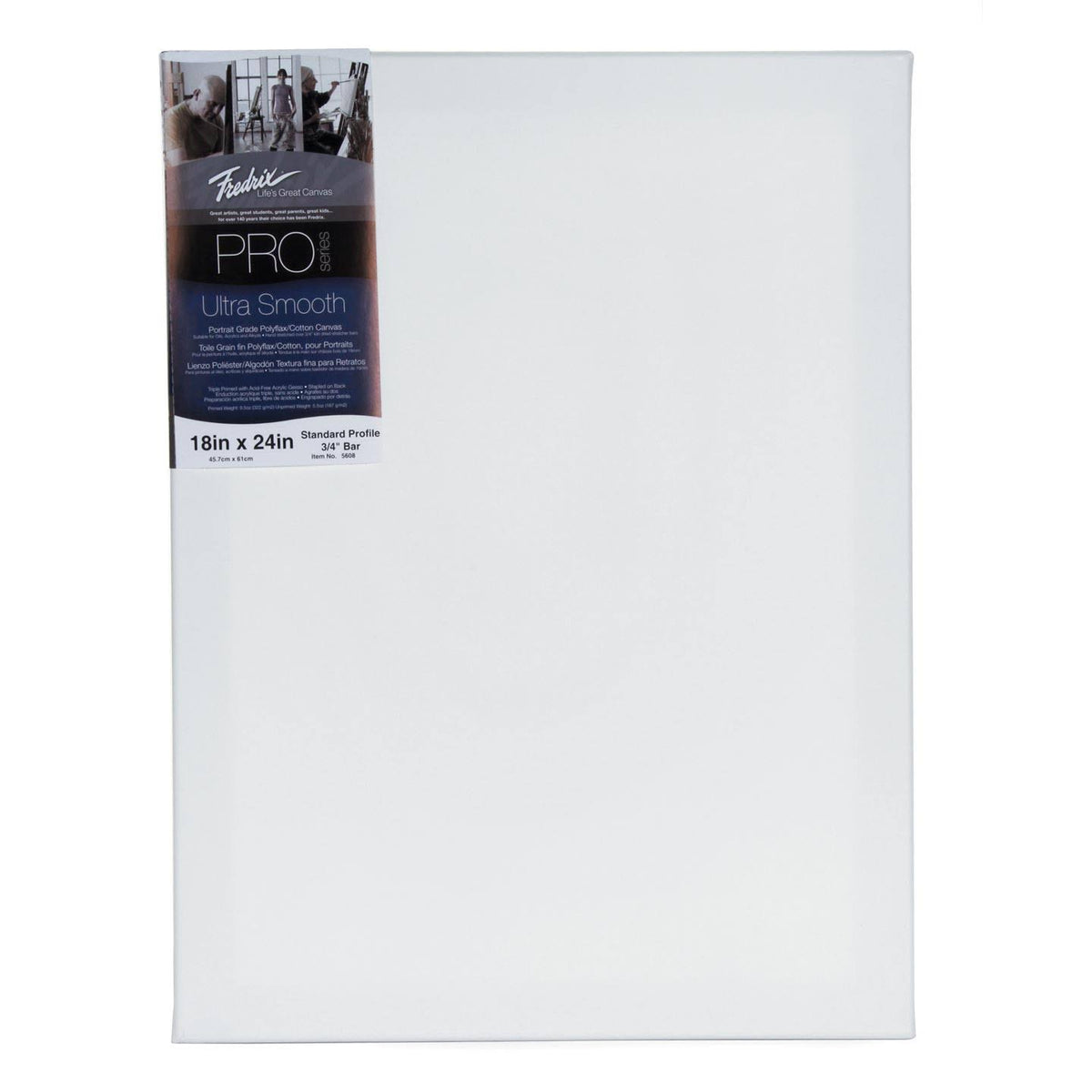 Pre-Stretched Artist Canvas 18 In. X 24 In. F4749
