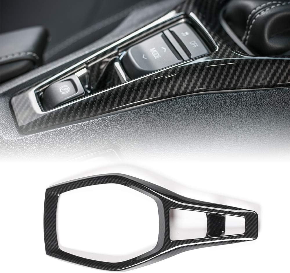 Carbon Fiber Dash Board Decor Sticker for Chevrolet Camaro, Pack of 2 C23994