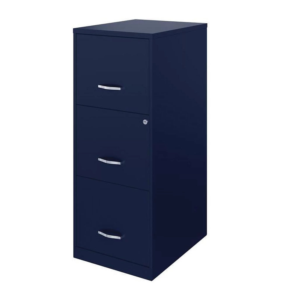 3 Drawer Metal Vertical File Cabinet with Lock X2949