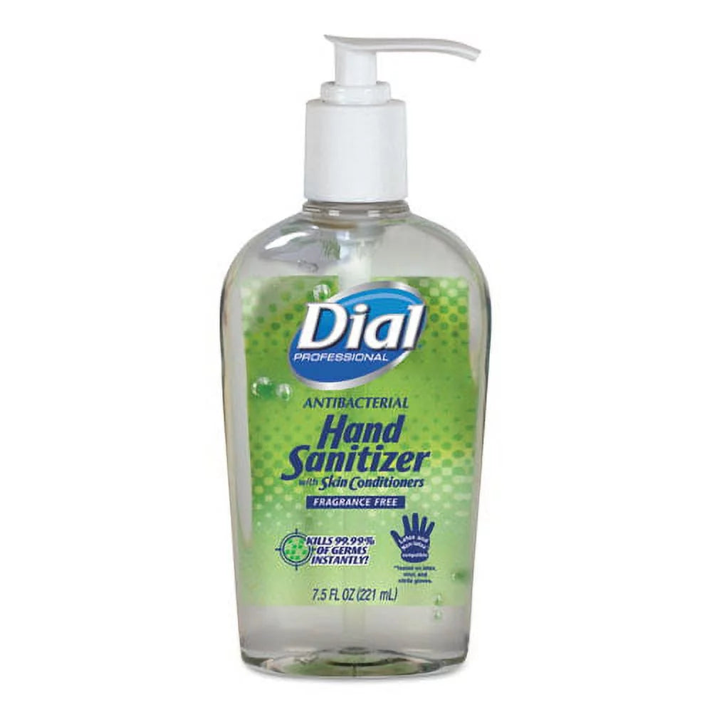 Fragrance-Free Gel Hand Sanitizer, 7.5 Oz Pump Bottle O509