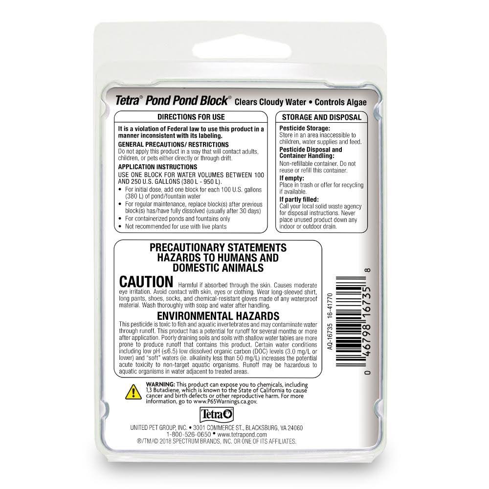 Pond Block 50 Blocks Algae Control K988
