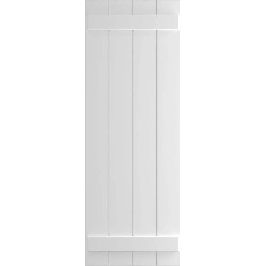 18x22W x 49x22H Exterior Composite Board-n-Batten Shutters (Per Pair) C300172