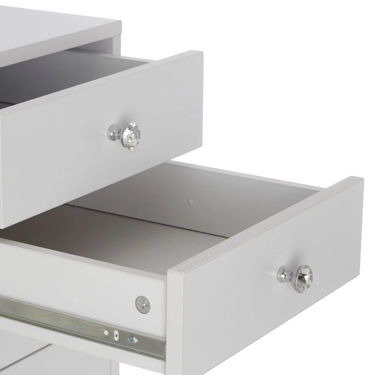 Light Pink 9 Drawer Makeup Vanity Storage S55832