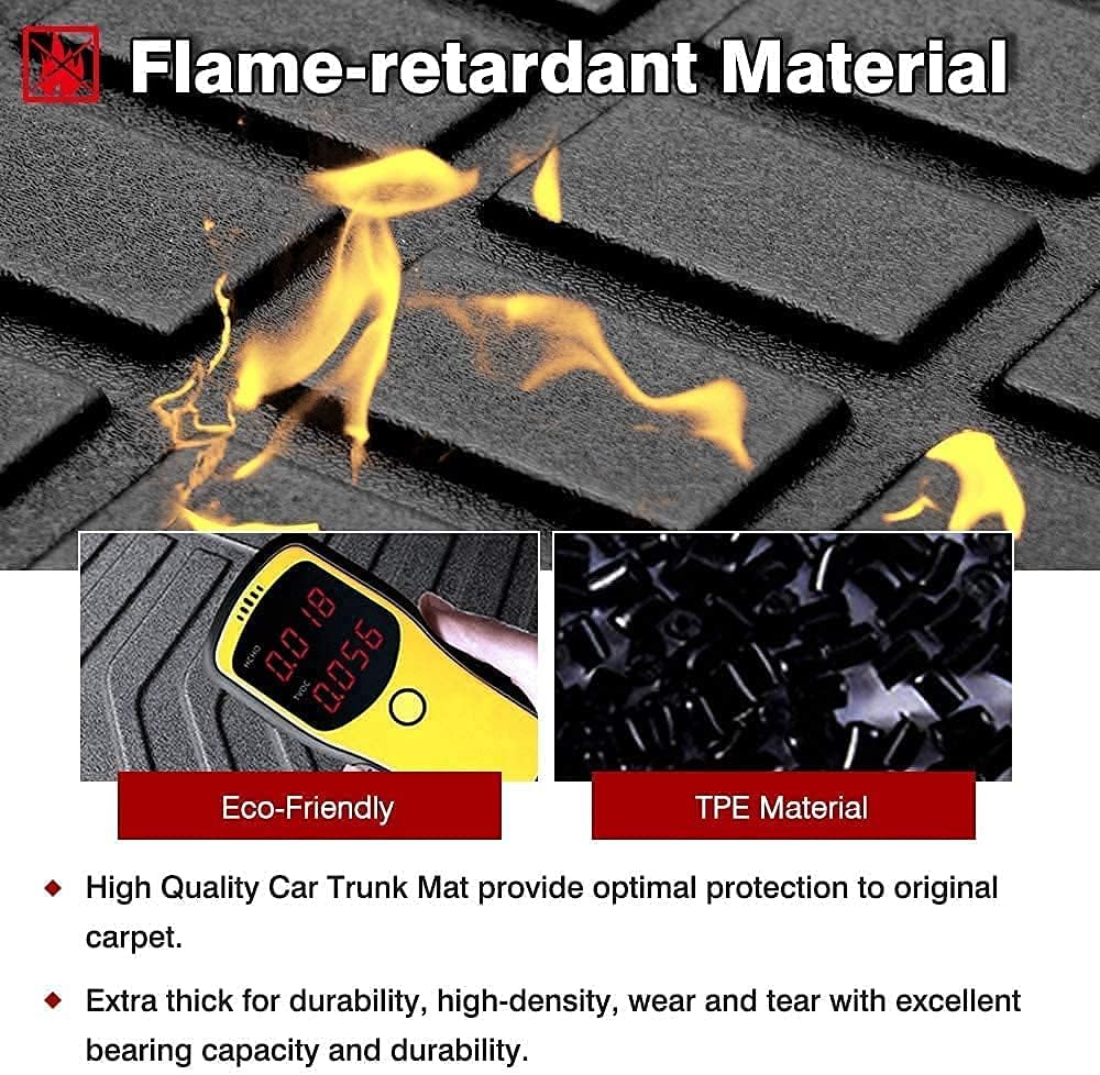 Heavy Duty Trunk Liner for Honda Odyssey 7 Seats 2015-2020 V8589