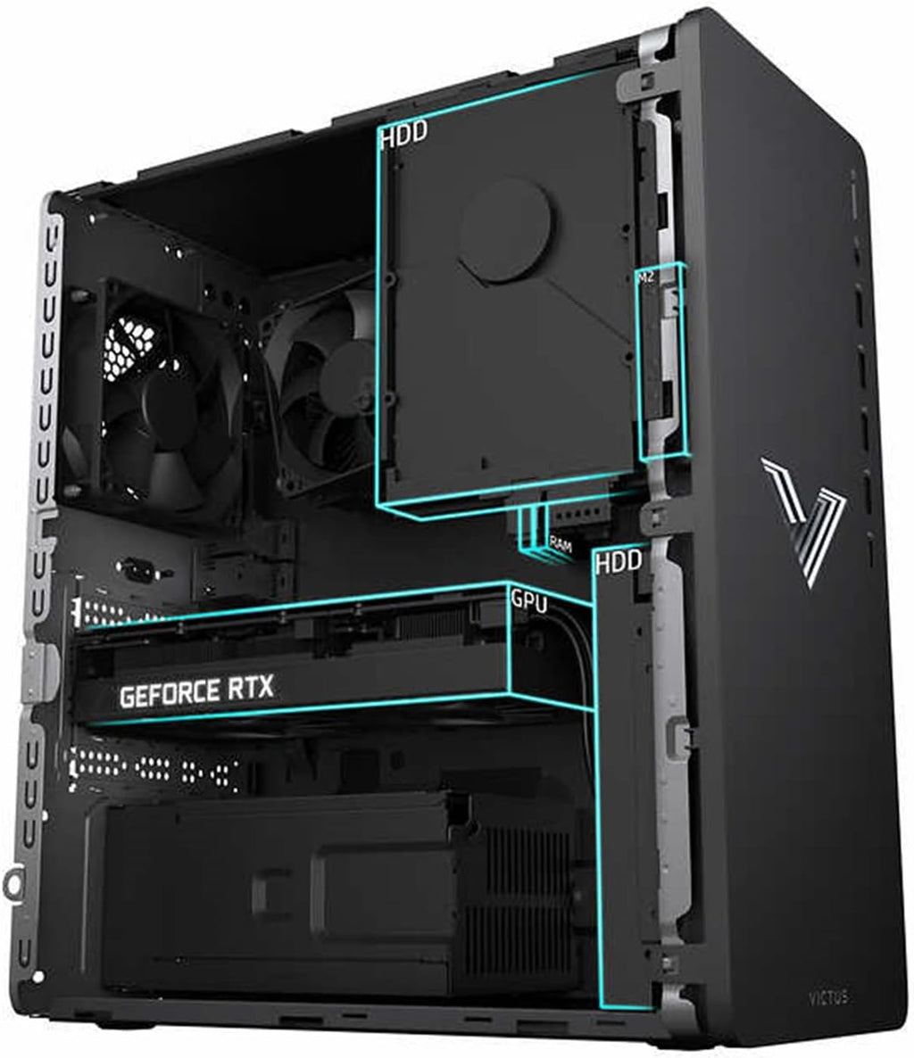 AMD Ryzen 7 5700G 32GB DDR4 RAM 1TB SSD 2TB HDD AMD Radeon RX 6600XT Gaming Desktop D95631