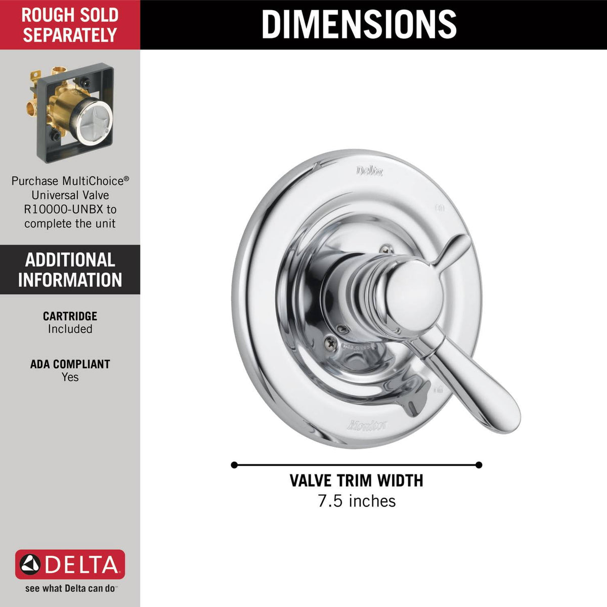 Venetian Bronze Valve Trim X616694