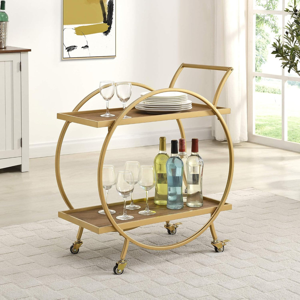 Gold Bar Cart T6771