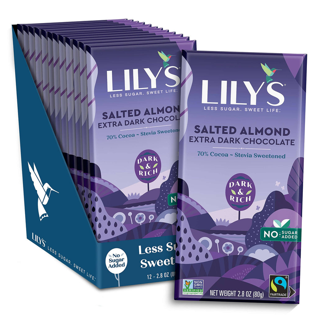 Salted Almond Dark Chocolate Bar I704013