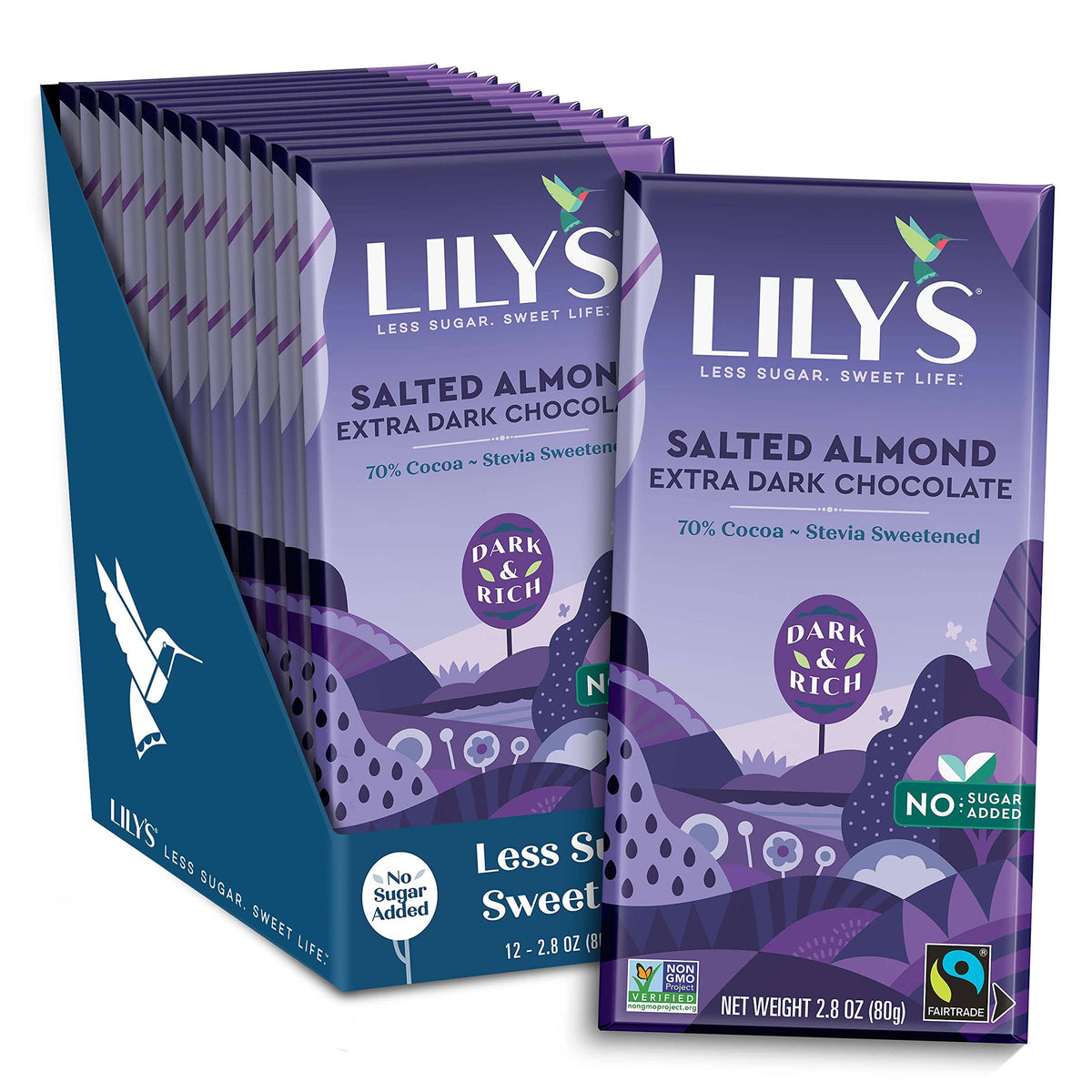 Salted Almond Dark Chocolate Bar I704013
