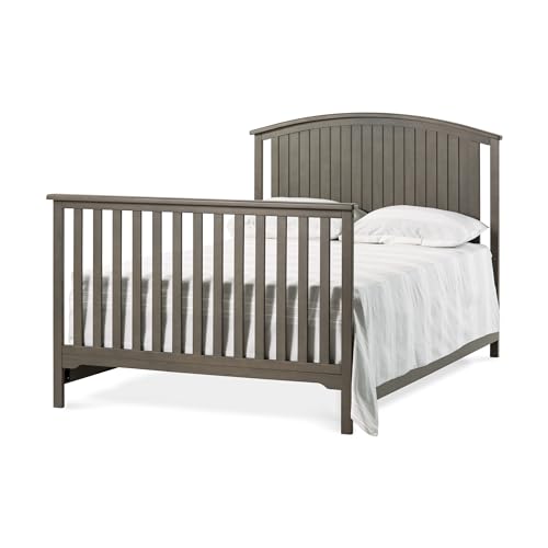 2-Piece Crib and Changing Table Nursery Set (Dapper Gray) P8990