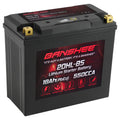 Lithium LiFePO4 Motorcycle Battery, 12V 18Ah, 600CCA, Built in BMS U33125