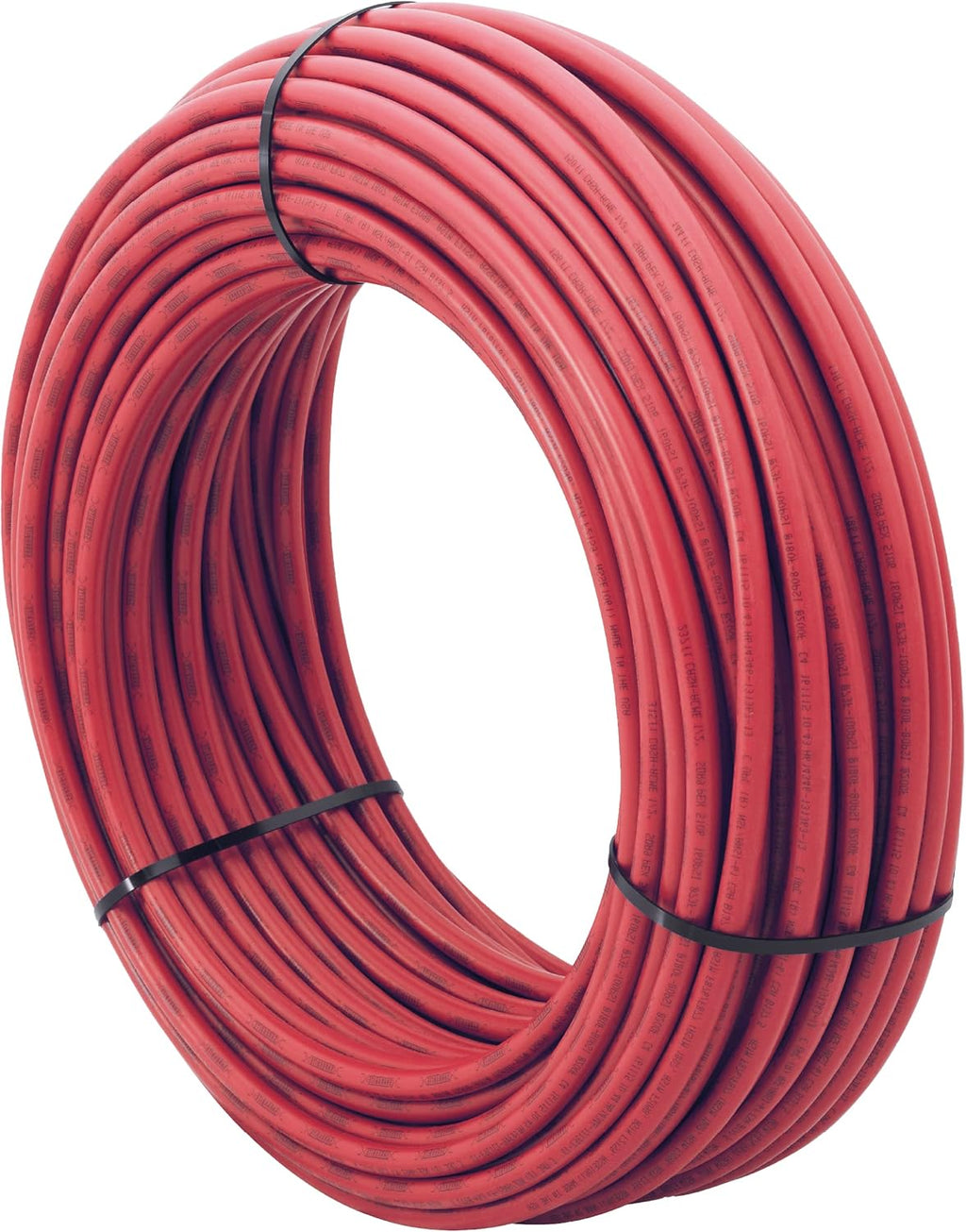 Red 3/4 Inch Flexible PEX Pipe Tubing, 100 Feet Coil, Pack of 2 G54102