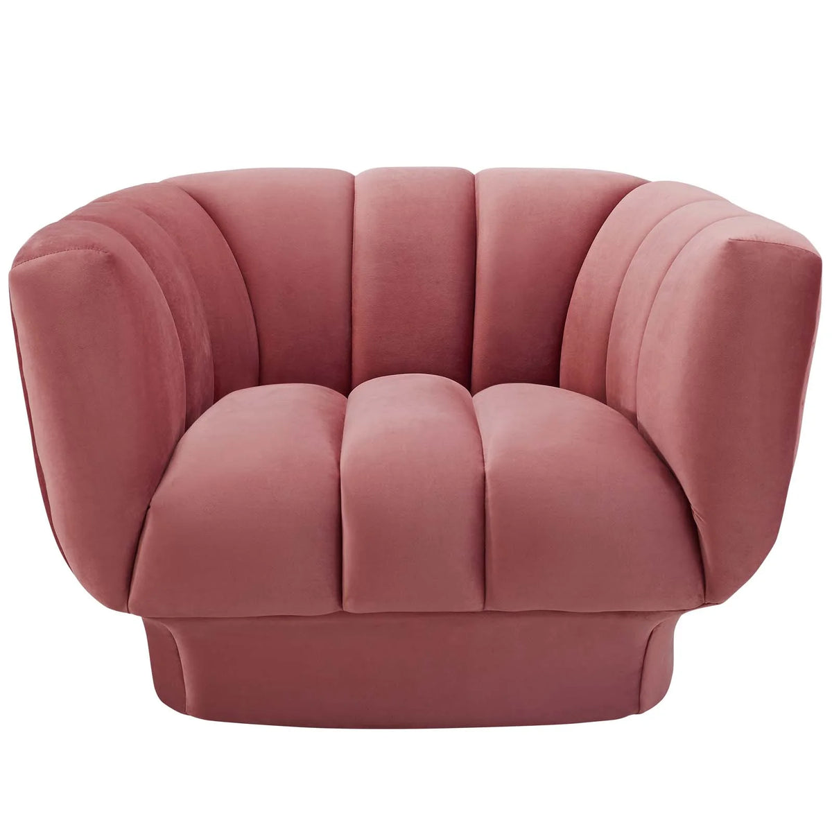 Pink Velvet Accent Side Chair P293959
