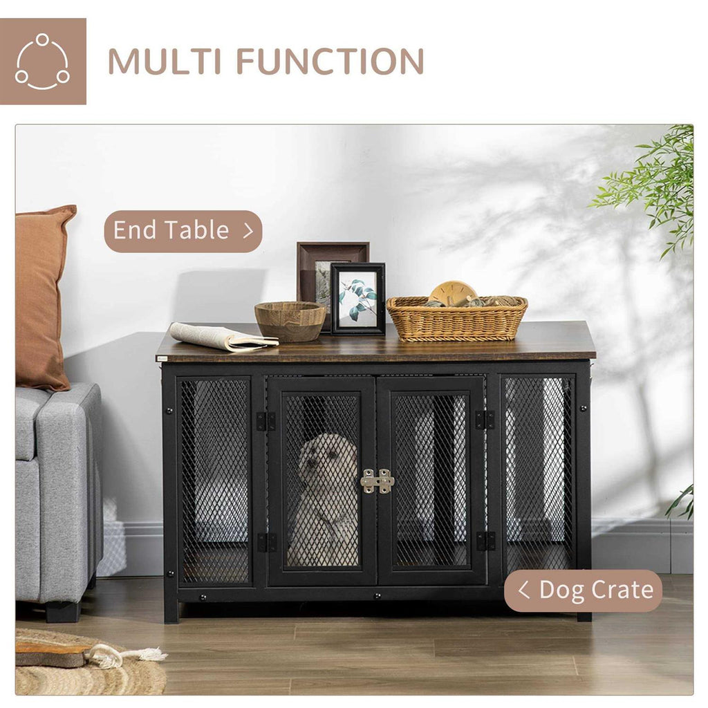 Furniture Style Dog Crate with Openable Top I635