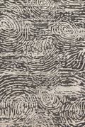 Charcoal Silver 9'3 x 13' Rug C7775