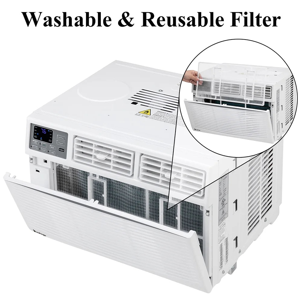 5000 BTU White Window Air Conditioner A650