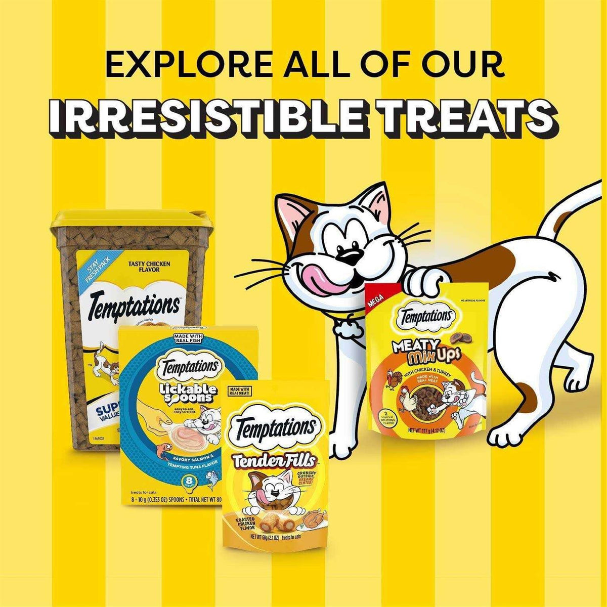 Lickable Spoons Cat Treats O2245