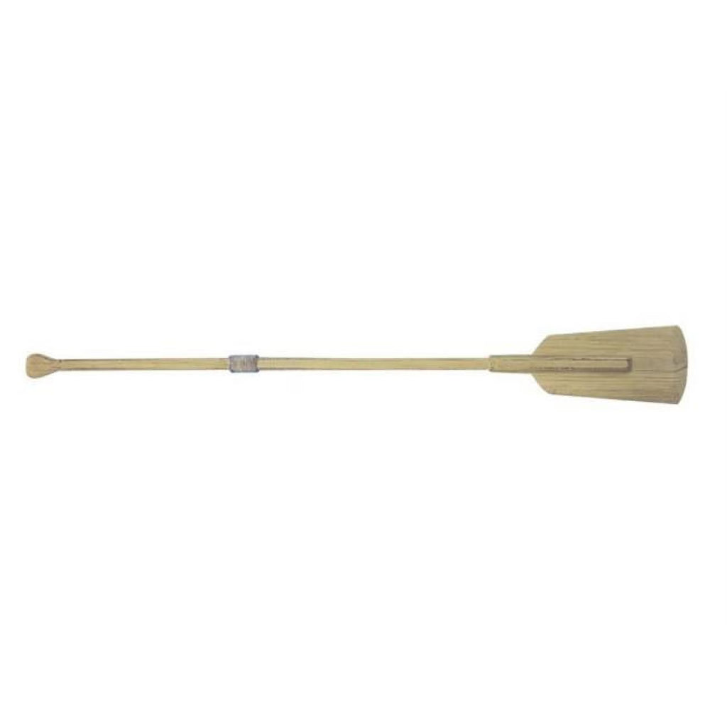 Wooden Whitewashed Decorative Boat Rowing Oar with Hooks V6912