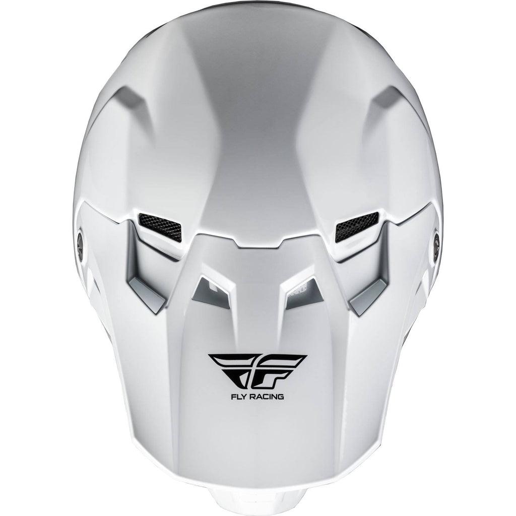White 2x Solid Helmet U19190