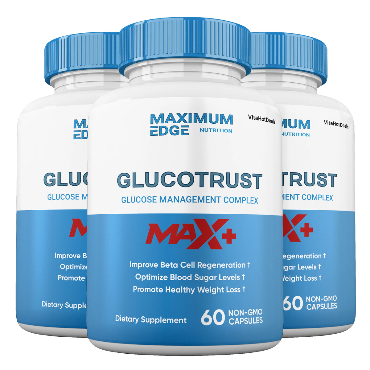 Glucotrust Capsules 3 Pack E6065