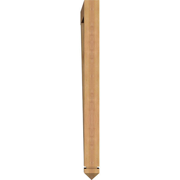 3 1/2x22W x 36x22D x 42x22H Smooth Western Red Cedar Bracket A87088