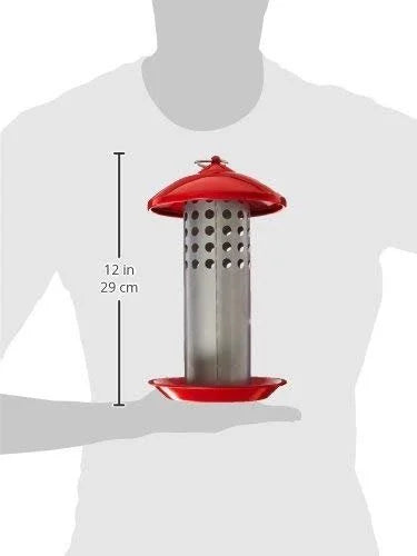 2.2 lb Capacity Tube Bird Feeder D769