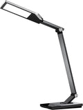 LED Desk Lamp with USB Port, Adjustable, Touch Control, Grey R2155