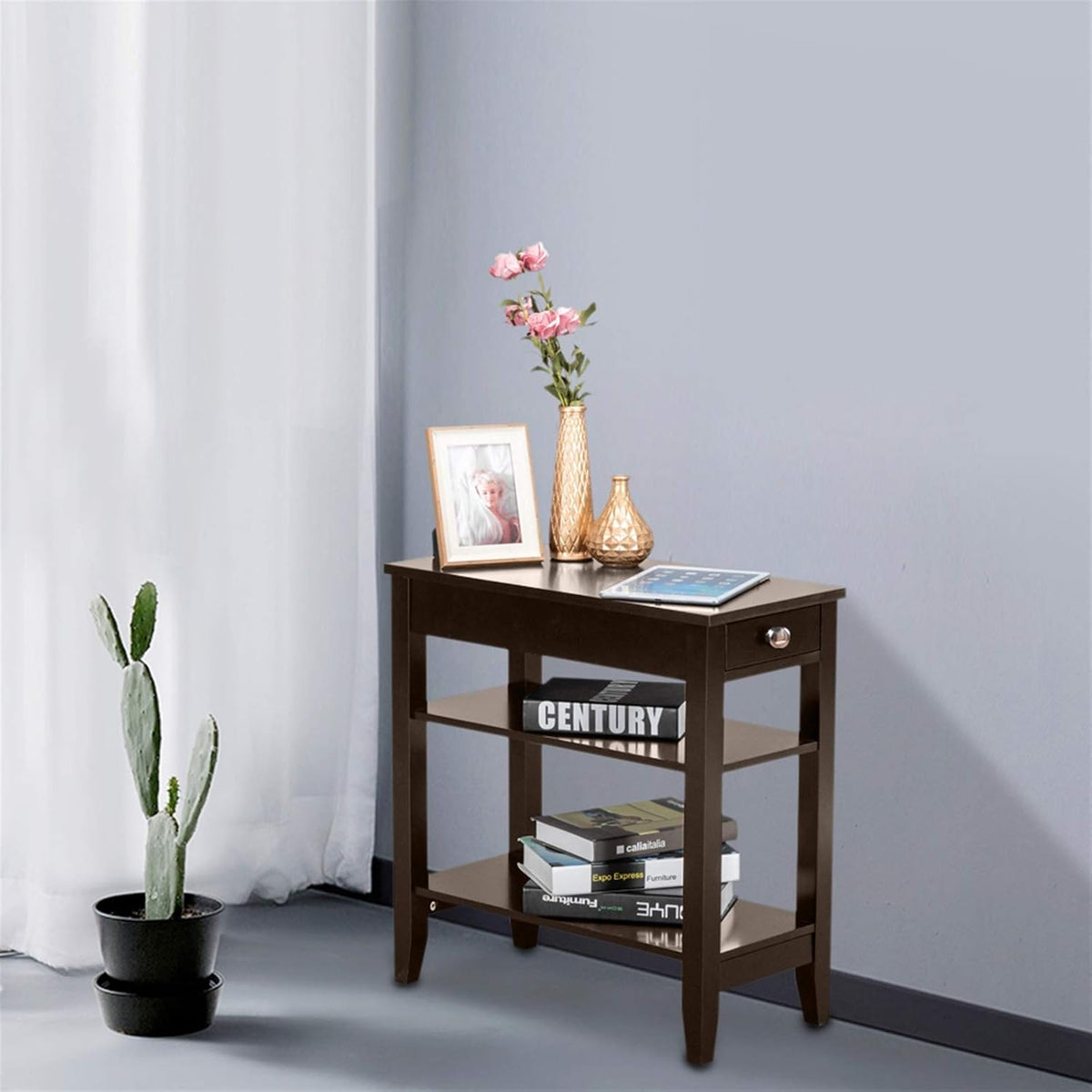 3-Tier Nightstand with Drawer H92922