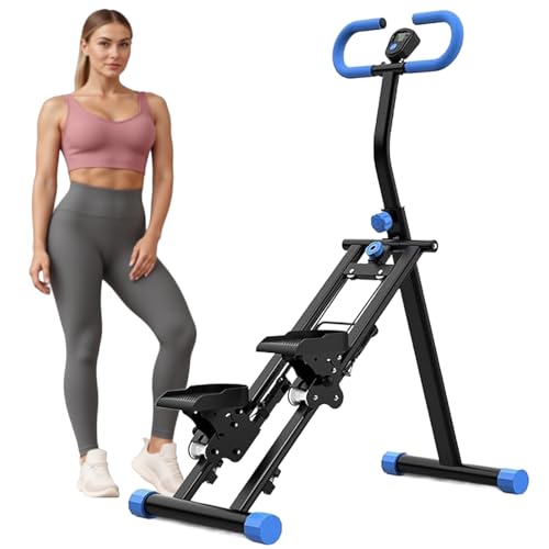 Foldable Vertical Climber with Adjustable Handles K750