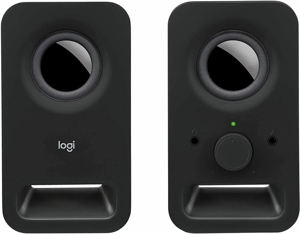 Black Wired Computer Speakers N118705