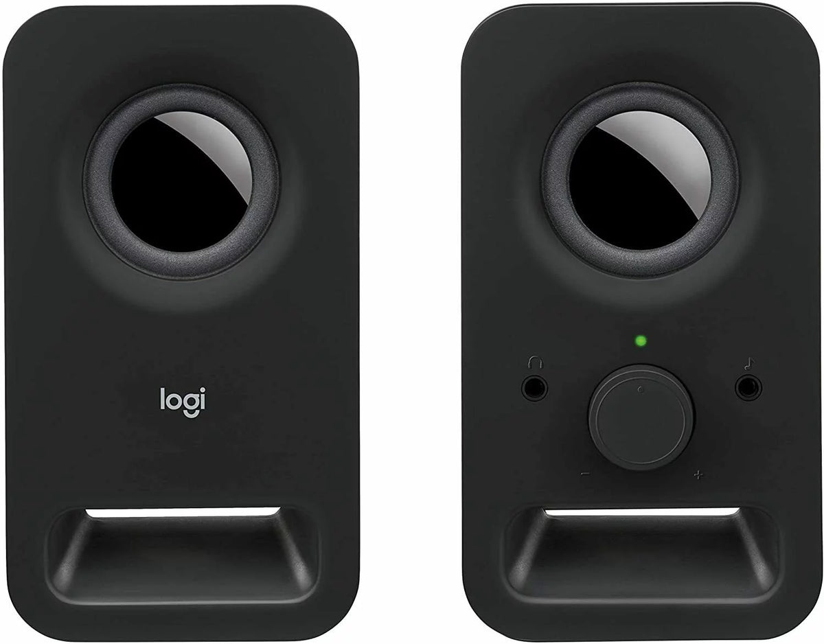 Black Wired Computer Speakers N118705