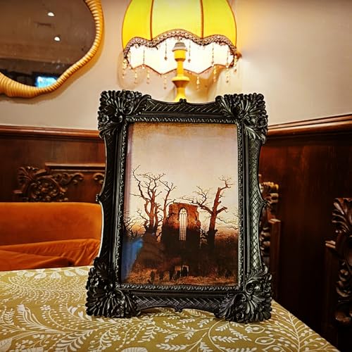 8x10 Antique Black Ornate Picture Frame Z636358