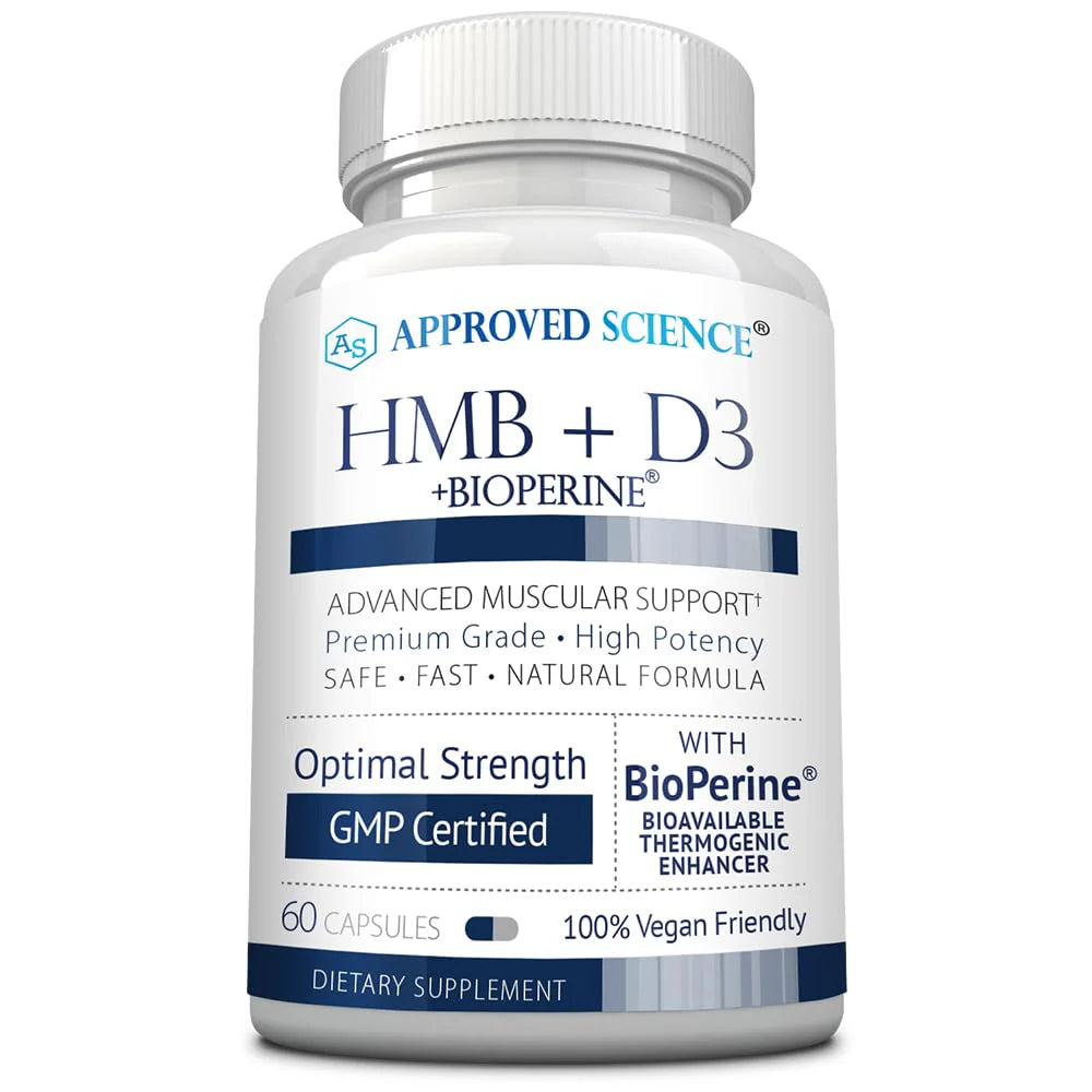 1500 mg HMB 50 mcg Vitamin D3 60 Vegan Capsules K399830