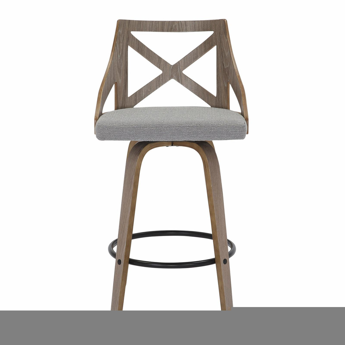 Swivel Polyester Counter Stool - Set of 2 S643910
