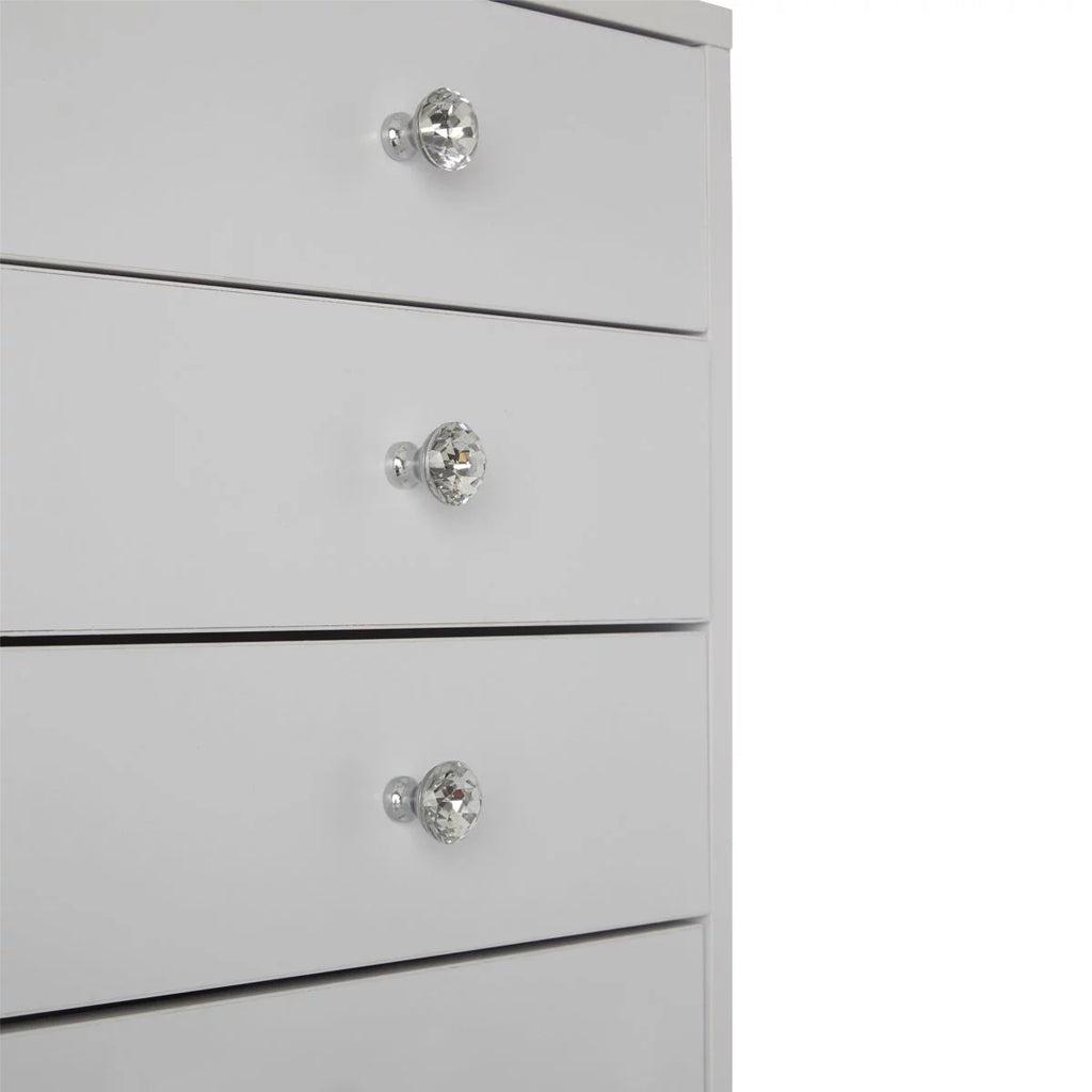 Light Pink 9 Drawer Makeup Vanity Storage S55832