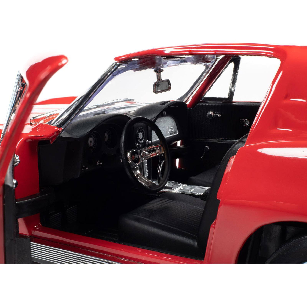 Riverside Red with White Stripes 1/18 Diecast Model Car B968