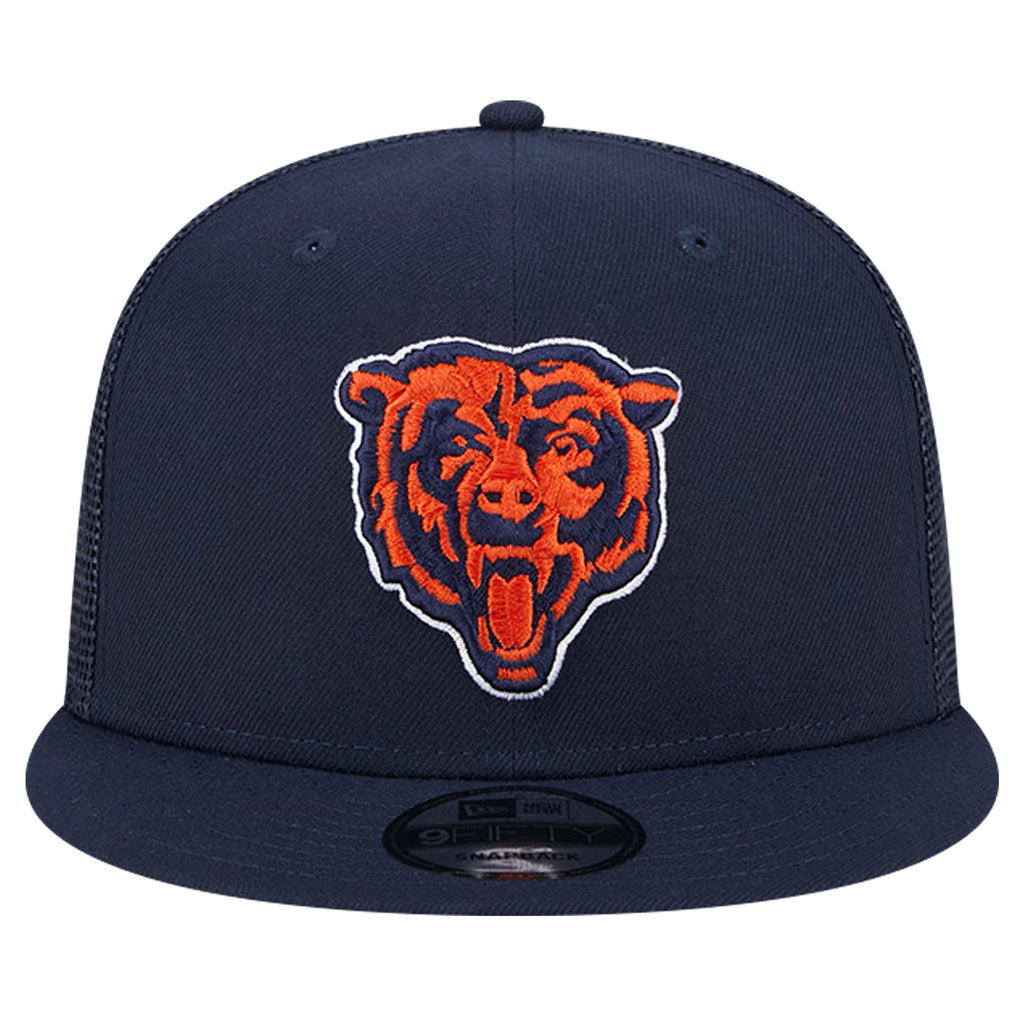 Men's Navy Chicago Bears Trucker Snapback Hat Q2792