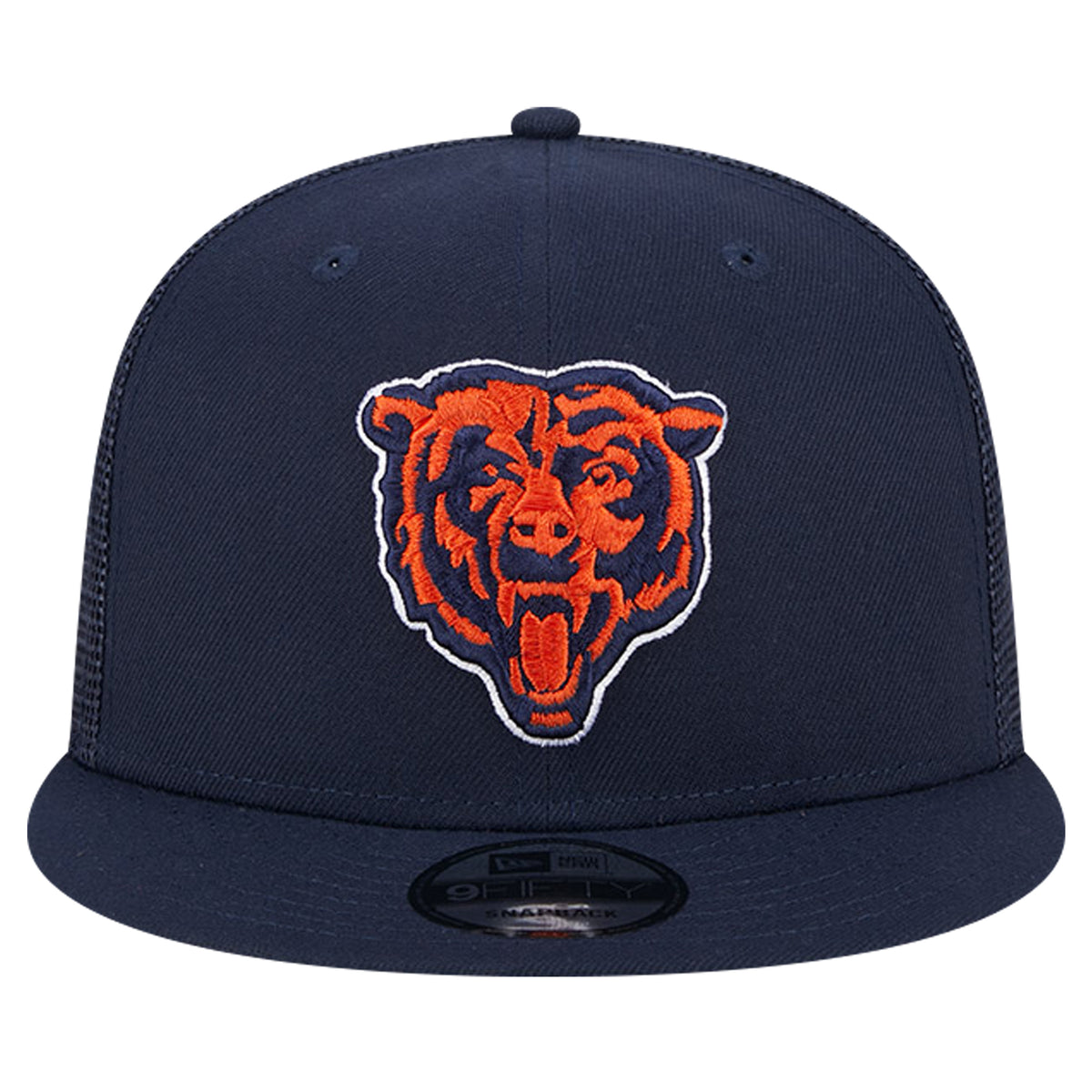 Men's Navy Chicago Bears Trucker Snapback Hat Q2792