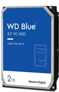 4TB WD Blue PC Hard Drive HDD, 5400 RPM, SATA 6 Gb/s, 256 MB Cache, 3.5, Pack of 2 Y40188