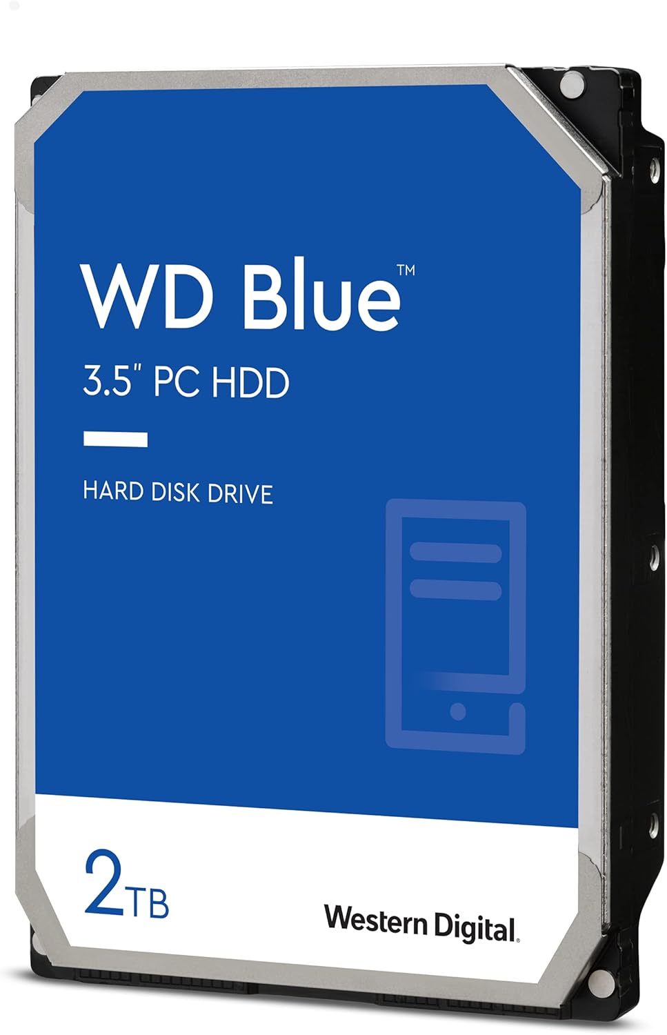 4TB WD Blue PC Hard Drive HDD, 5400 RPM, SATA 6 Gb/s, 256 MB Cache, 3.5, Pack of 2 Y40188