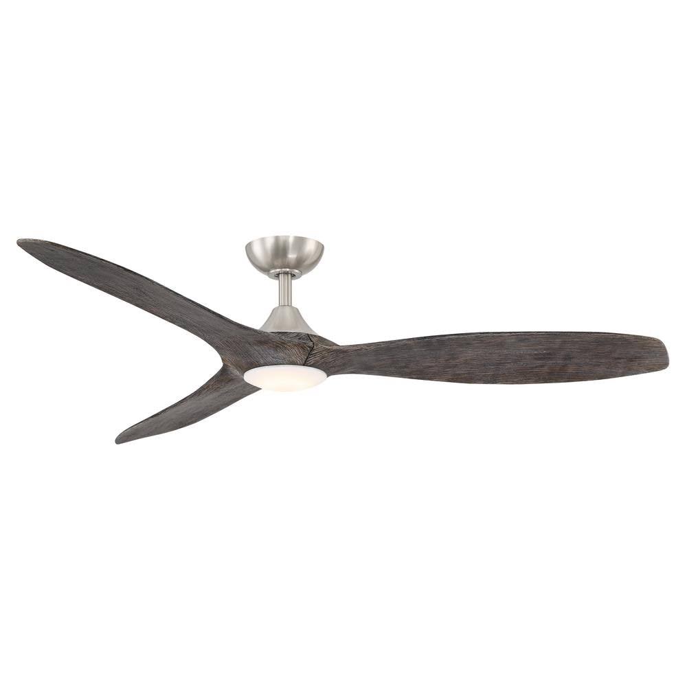 Brushed Nickel LED Indoor Ceiling Fan P421