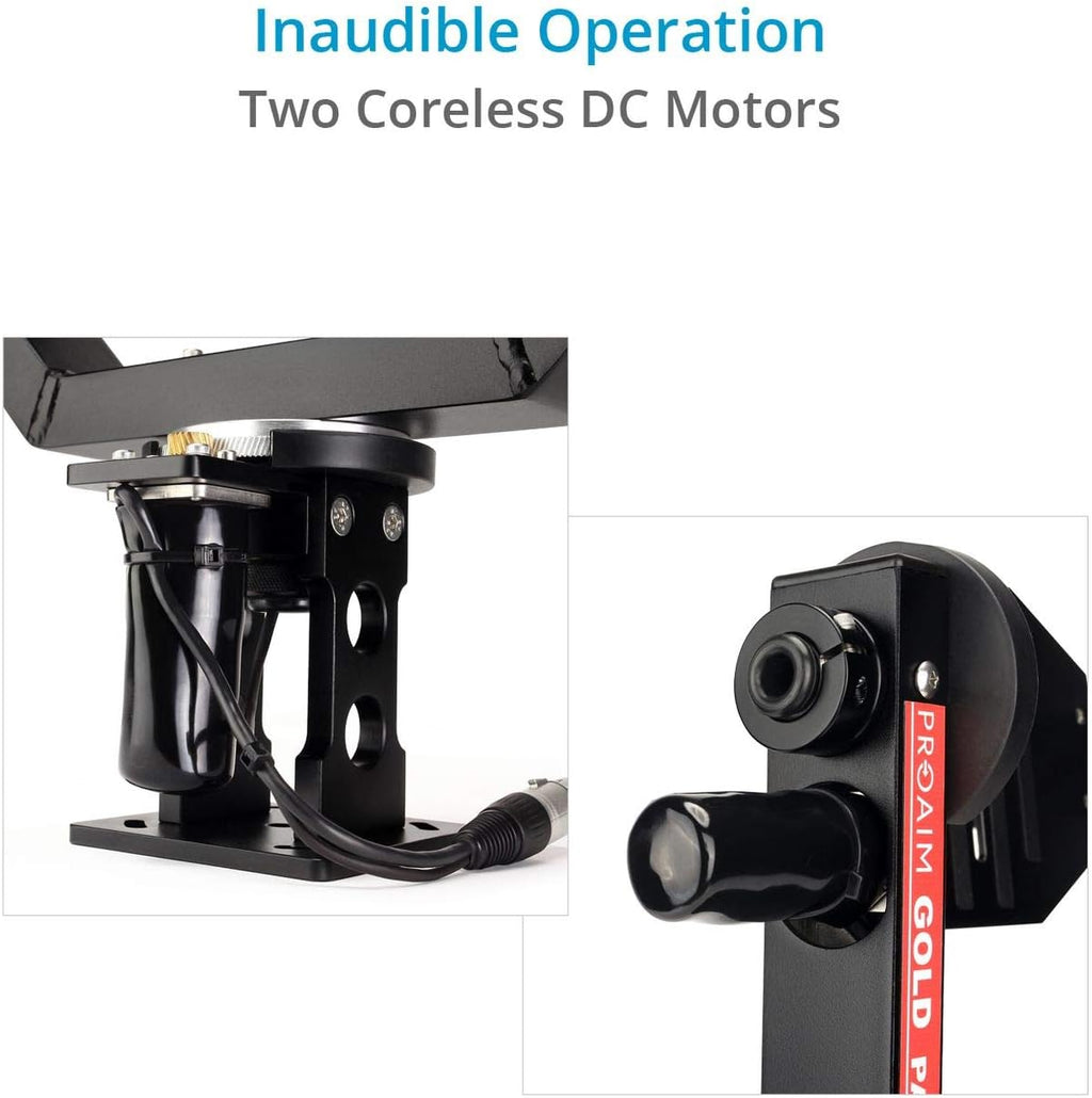 Gold Camera Pan Tilt Head with Joystick Control D34337