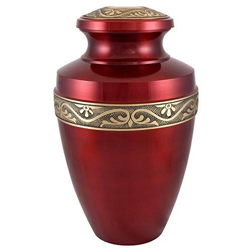 Extra Large Brass Cremation Urn W609