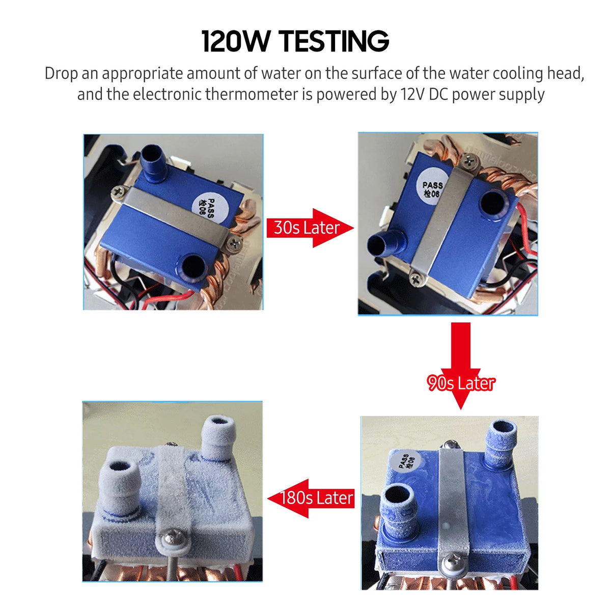 180W Semiconductor Refrigeration Aquarium Chiller for 40 Liters B169
