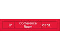 Conference Room Sign V54819