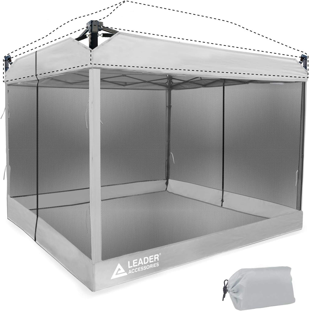 Mesh Screen Zippered Wall Panels for 10' x 10' Canopy R3292