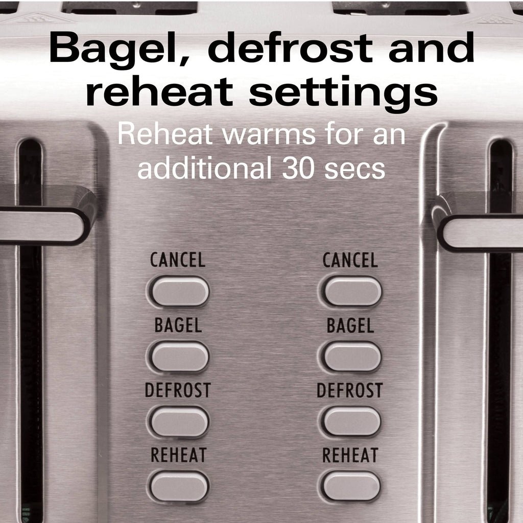 4 Slice Stainless Steel Toaster E628735