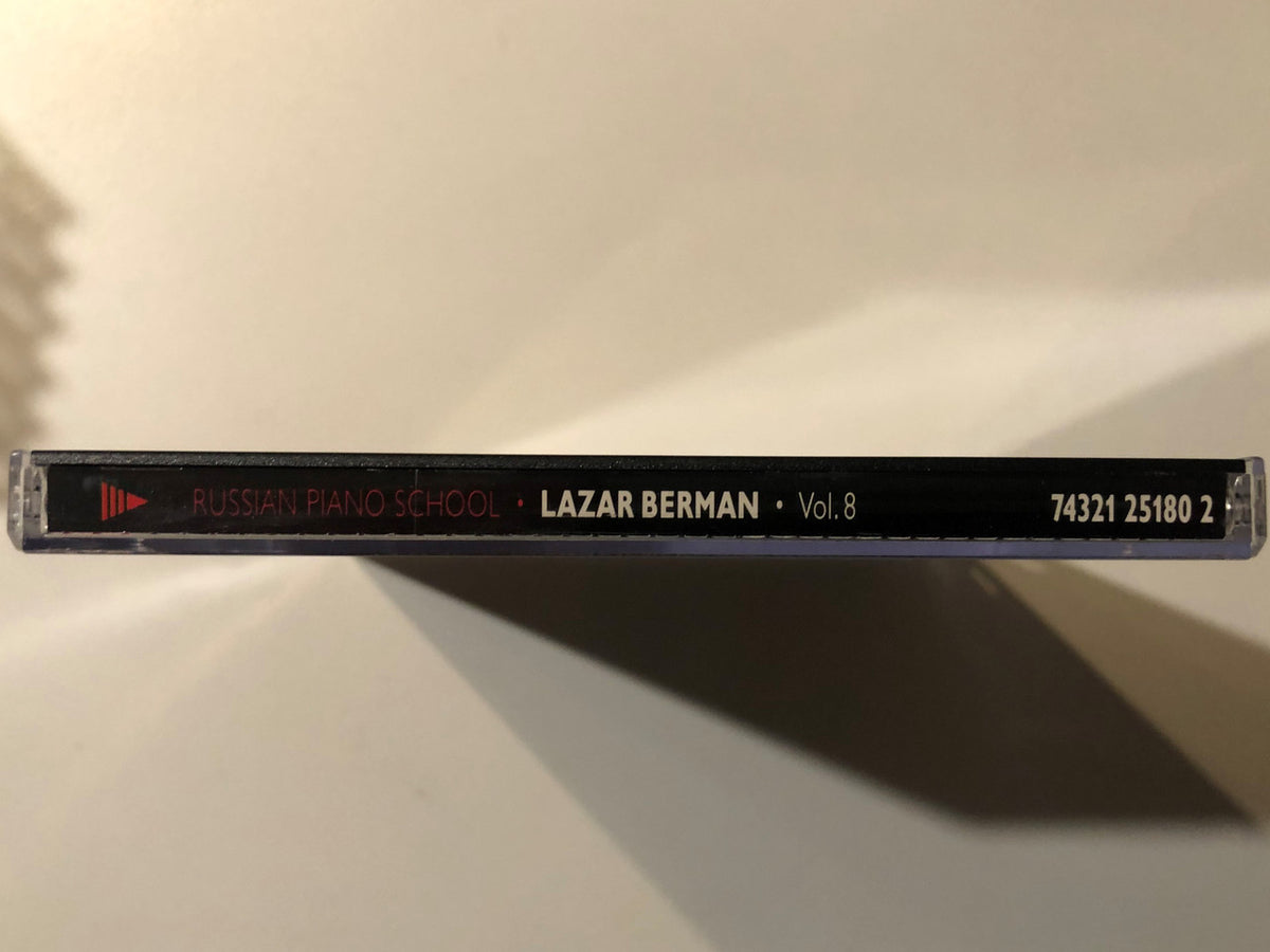 Liszt Piano School Vol. 8 Audio CD 1995 Mono X495