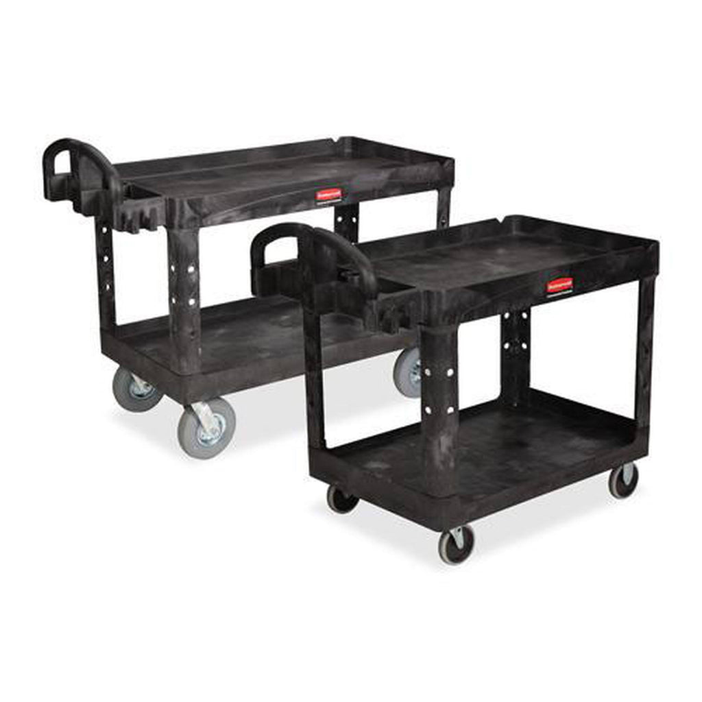 Large Utility Cart with Lipped Shelf A68503