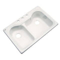 Kitchen Sink, 3 Hole, Biscuit C931091
